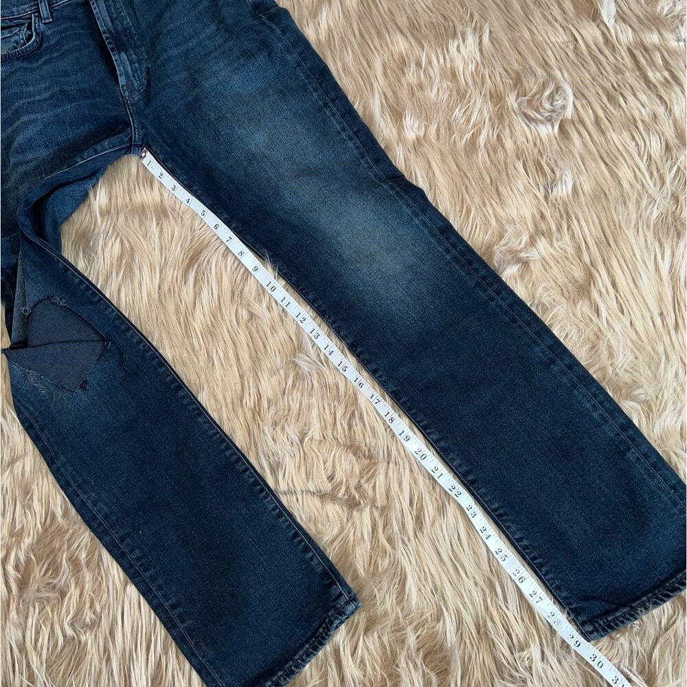 New 7 For All Mankind Womens Easy Slim Distressed Dark Denim Jeans size 28 - Picture 7 of 12